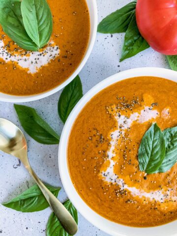 Easy Tomato Basil Soup