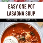 Lasagna Soup Pin